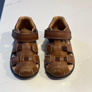Stride Rite Brown Toddler Sandals